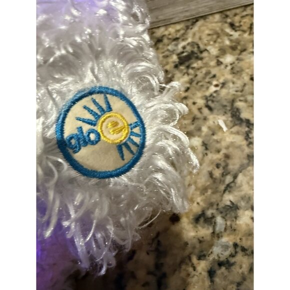 Cepia Glo E Monkey White Shaggy Color Kinetics 15" Light Up Plush Lovey Toy Rare - Picture 10 of 13
